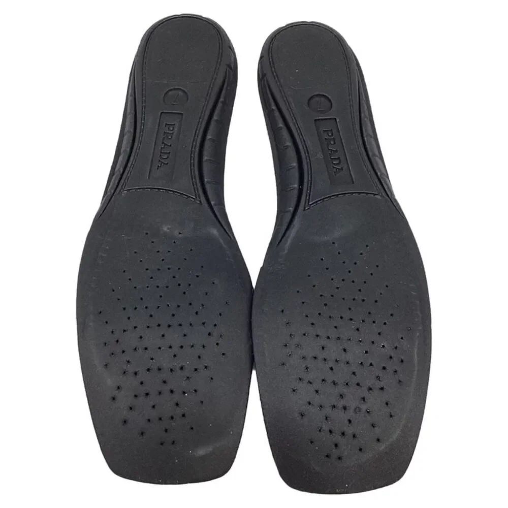 Prada Techno Stretch Sneakers in Black Rubber